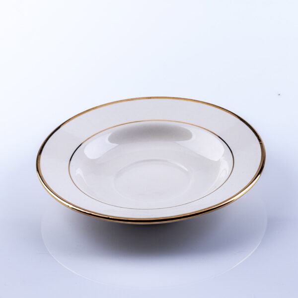 China - Ivory Gold Rim - A1 Party Rental