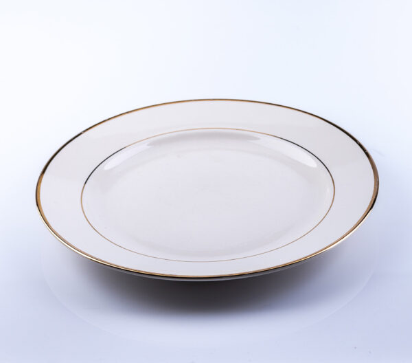 China - Ivory Gold Rim - A1 Party Rental
