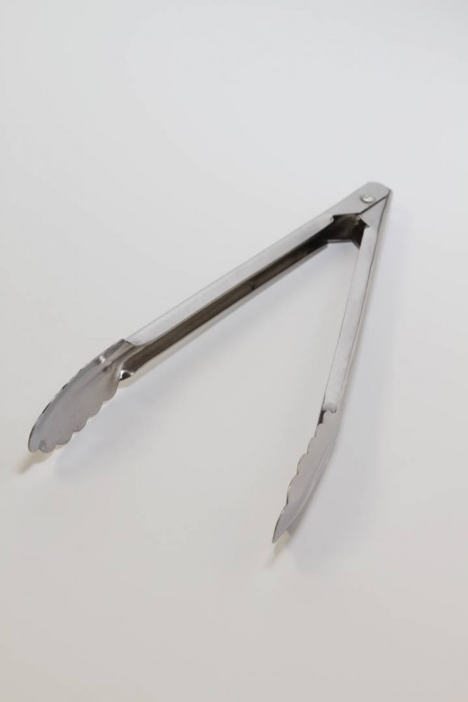 12 Stainless Steel Chef Serving Tongs