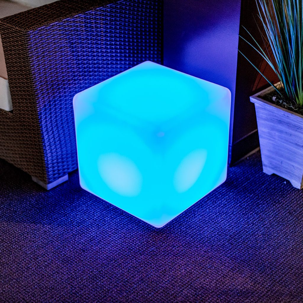 16" X 16" LED Cube - A1 Party Rental